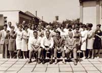 Kolektív učiteľov na začiatku šk. r. 1964/65